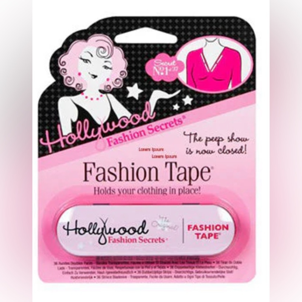 HOLLYWOOD FASHION SECRETS Fashion Tape NEW!